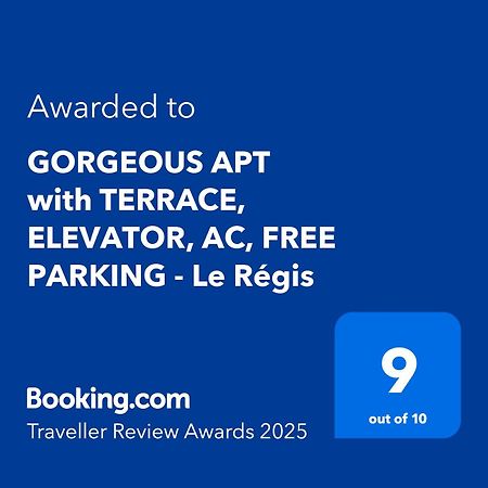 Gorgeous Apt With Terrace, Elevator, Ac, Free Parking - Le Regis Appartement Cagnes-sur-Mer Buitenkant foto