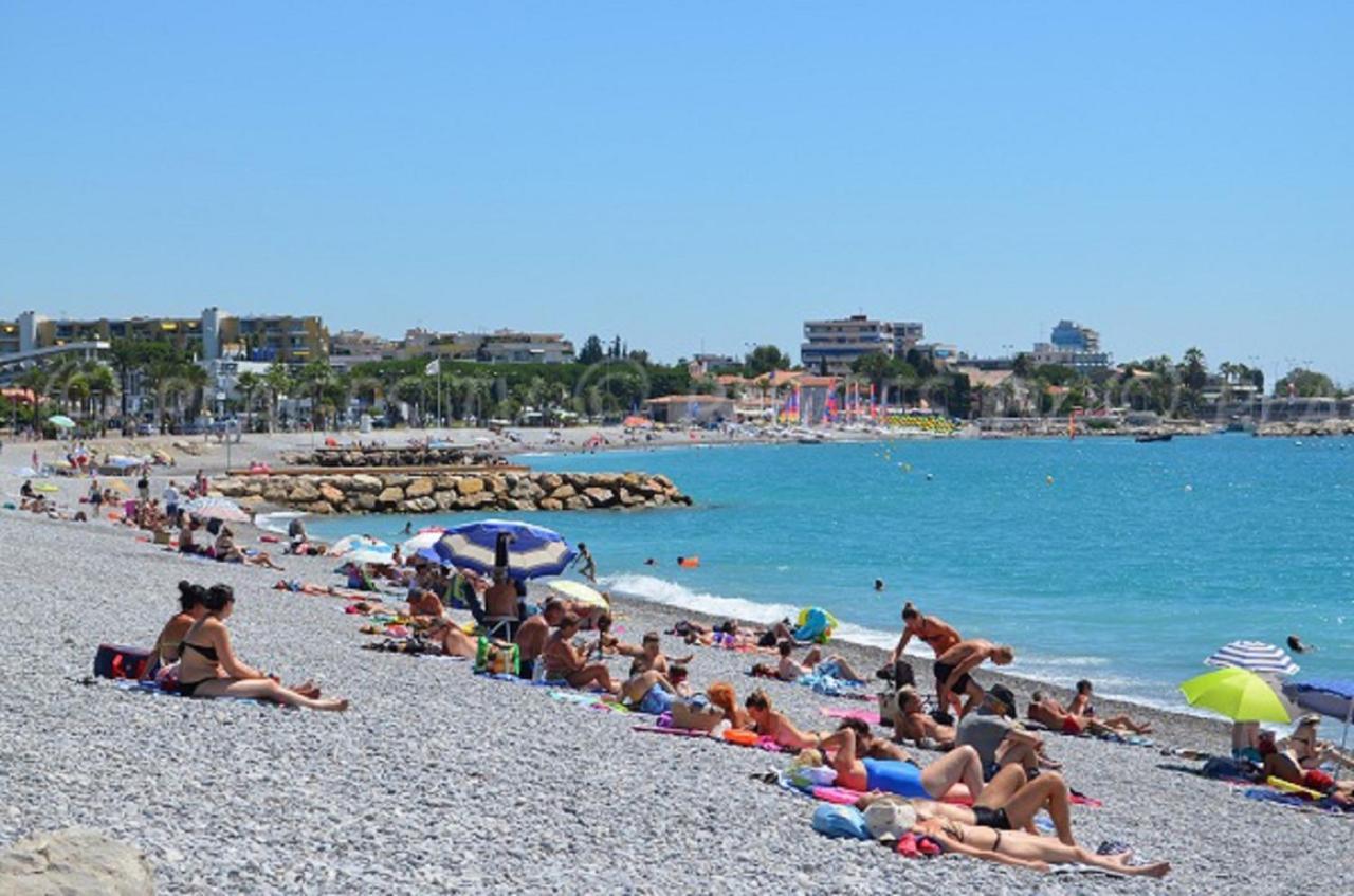 Gorgeous Apt With Terrace, Elevator, Ac, Free Parking - Le Regis Appartement Cagnes-sur-Mer Buitenkant foto