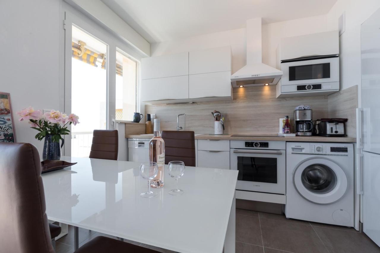 Gorgeous Apt With Terrace, Elevator, Ac, Free Parking - Le Regis Appartement Cagnes-sur-Mer Buitenkant foto