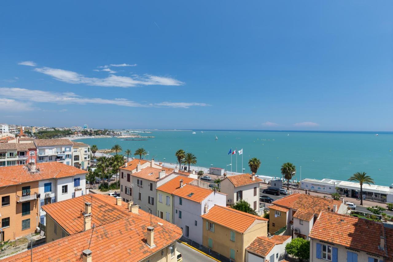 Gorgeous Apt With Terrace, Elevator, Ac, Free Parking - Le Regis Appartement Cagnes-sur-Mer Buitenkant foto